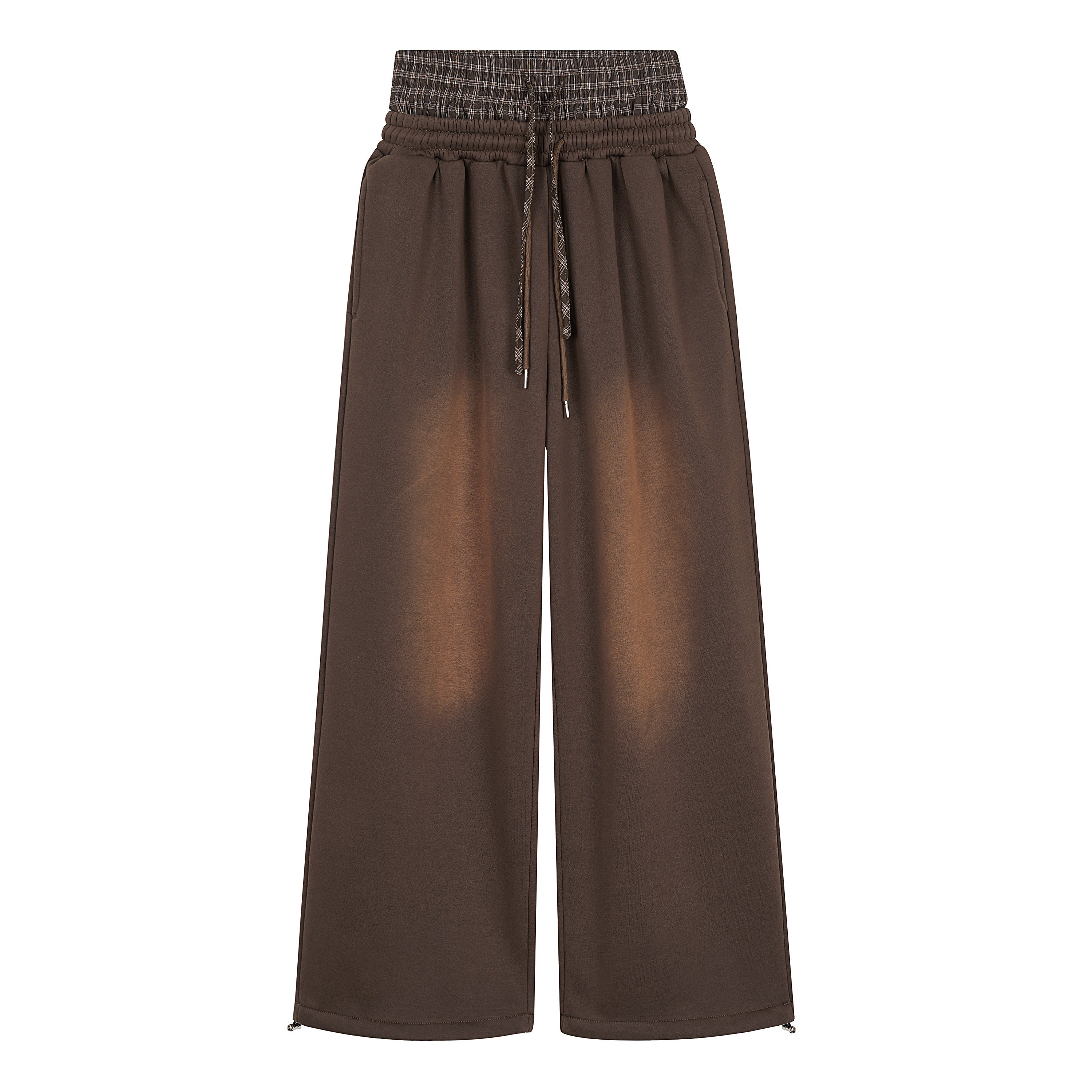 CapCabin Vintage Fade Wide-Leg Sweatpants