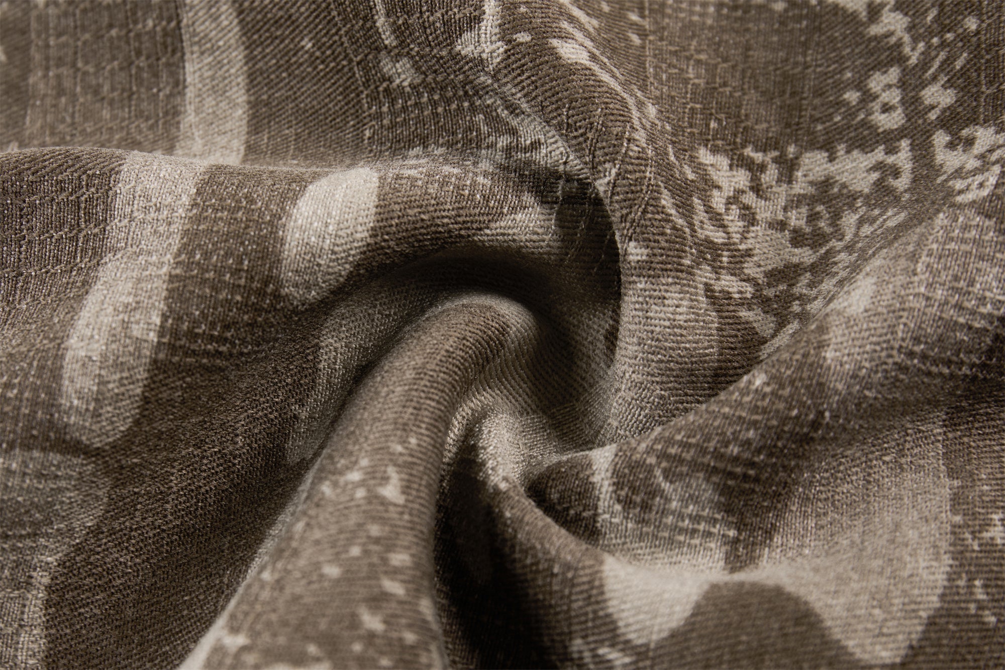 CapCabin Camo Wide-Leg Sweatpants