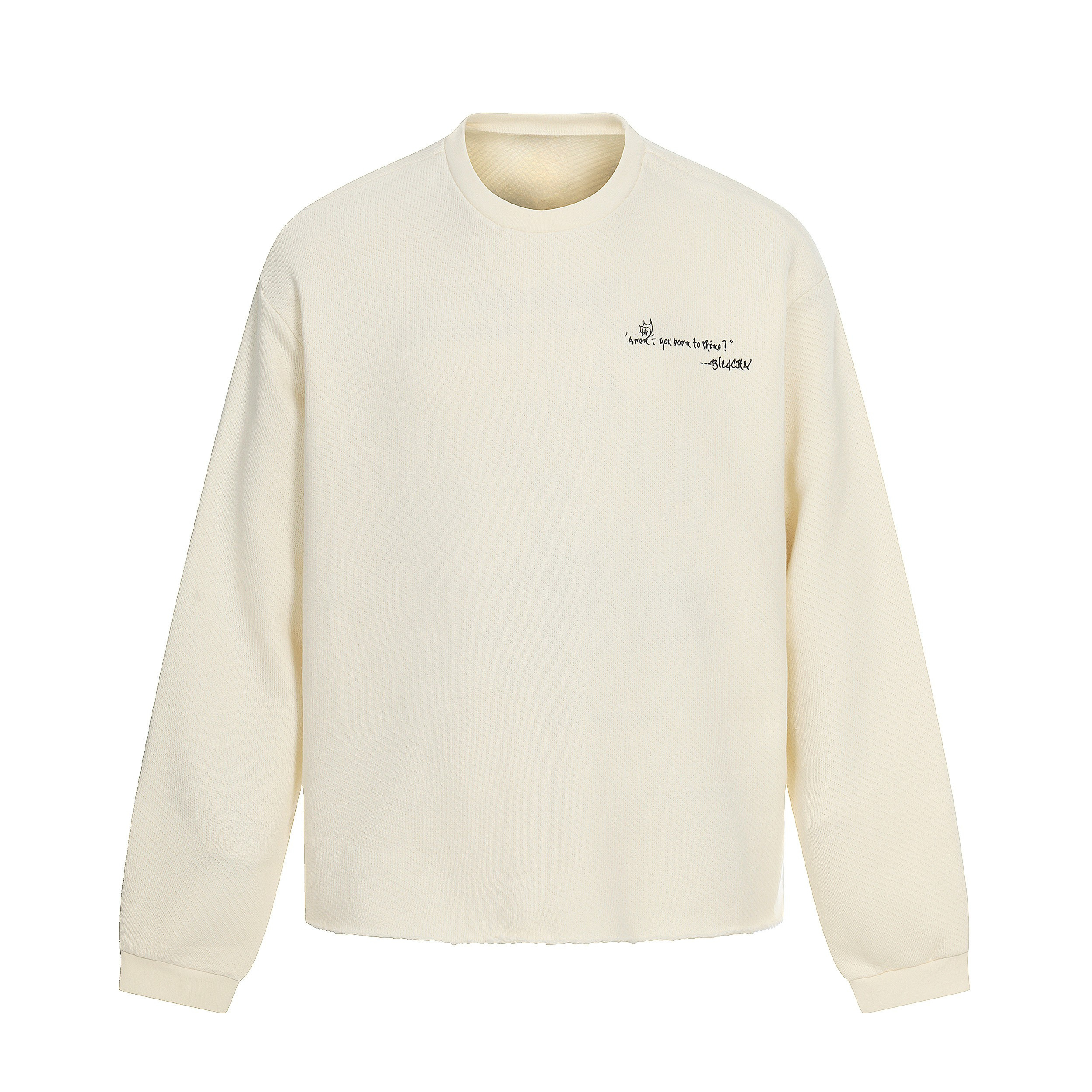 CapCabin Graphic Textured Sweatshirt