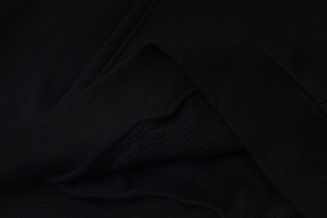 Hellstar Flame Tribal Graphic Hoodie & Pants Set - Black Streetwear Tracksuit