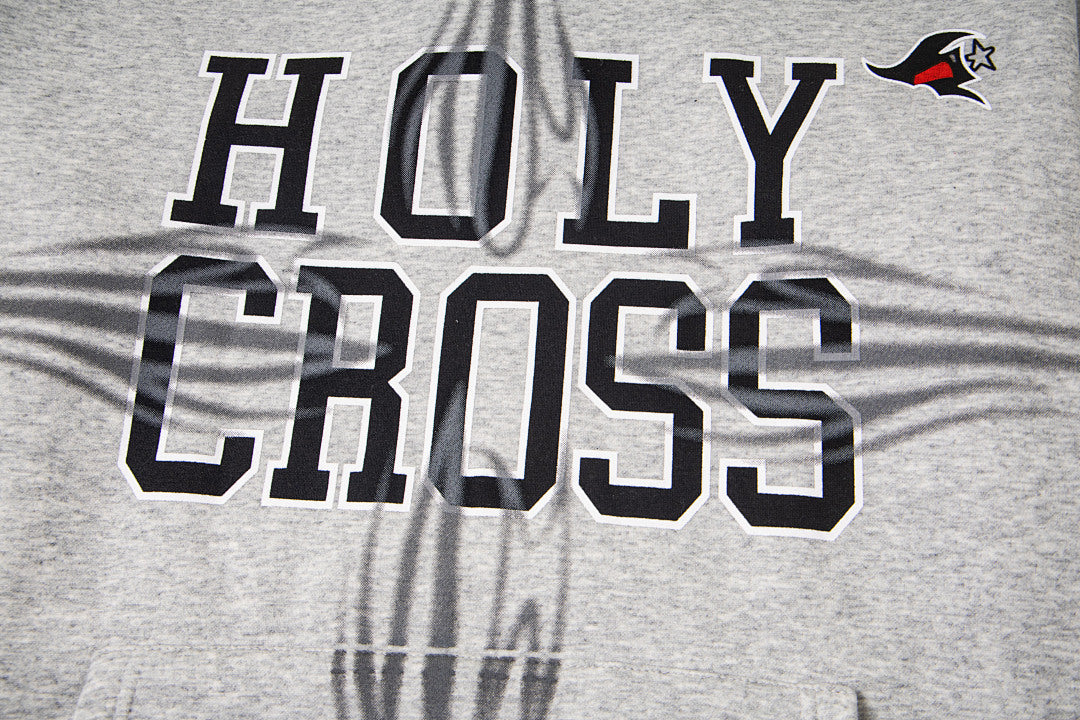 Hellstar Holy Cross Flame Graphic Hoodie & Pants Set - Grey Streetwear Tracksuit