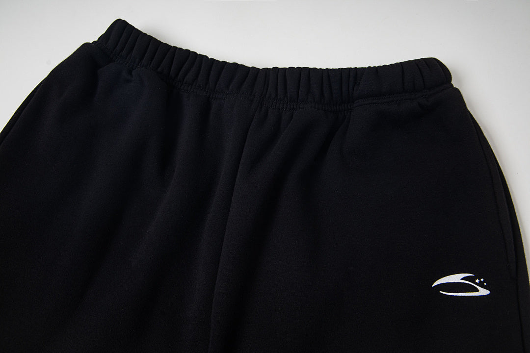 Hellstar Flame Tribal Graphic Hoodie & Pants Set - Black Streetwear Tracksuit