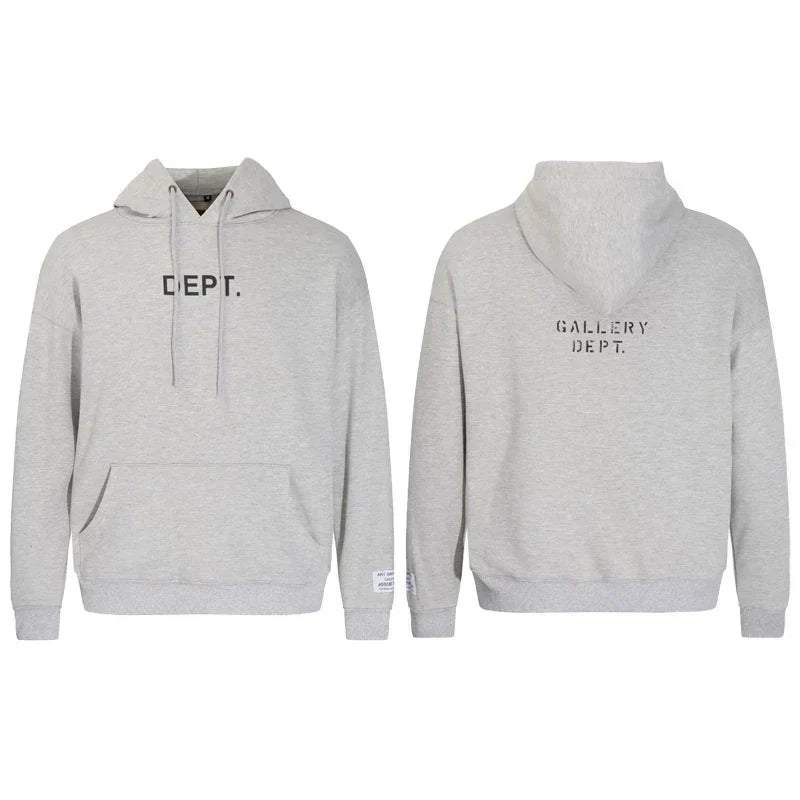 Gallery Dept DEPT. Logo Grey Hoodie