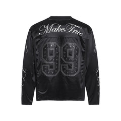 CapCabin Studded Varsity Long Sleeve Jersey