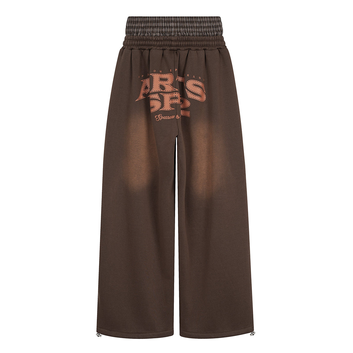 CapCabin Vintage Fade Wide-Leg Sweatpants