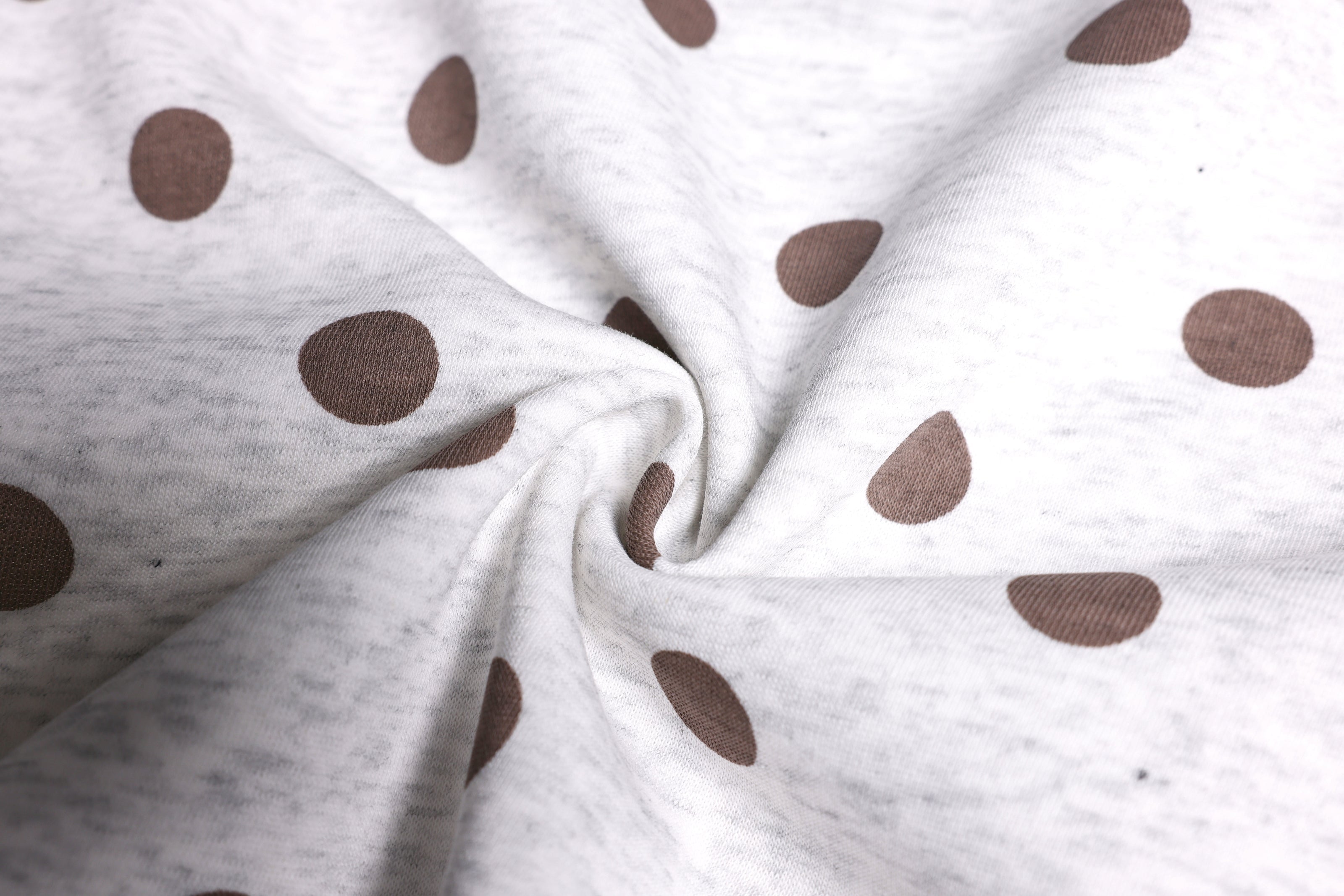 CapCabin Graphic Polka Dot Wide-Leg Pants