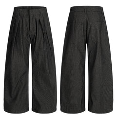CapCabin Striped Wide-Leg Trousers