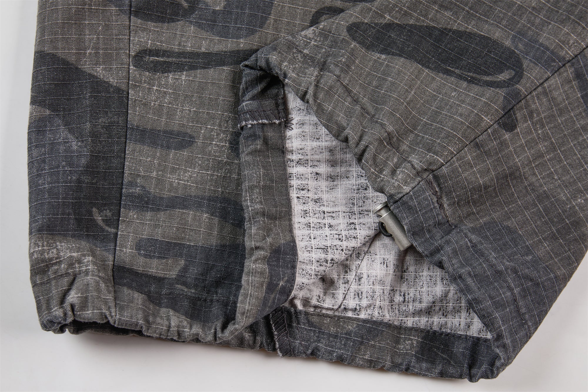 CapCabin Dark Camo Wide-Leg Pants