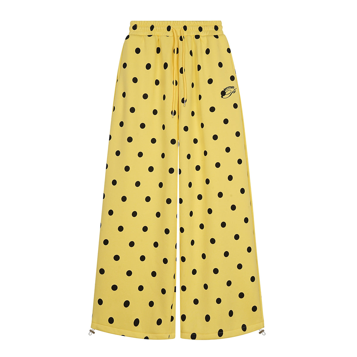 CapCabin Polka Dot Wide-Leg Pants