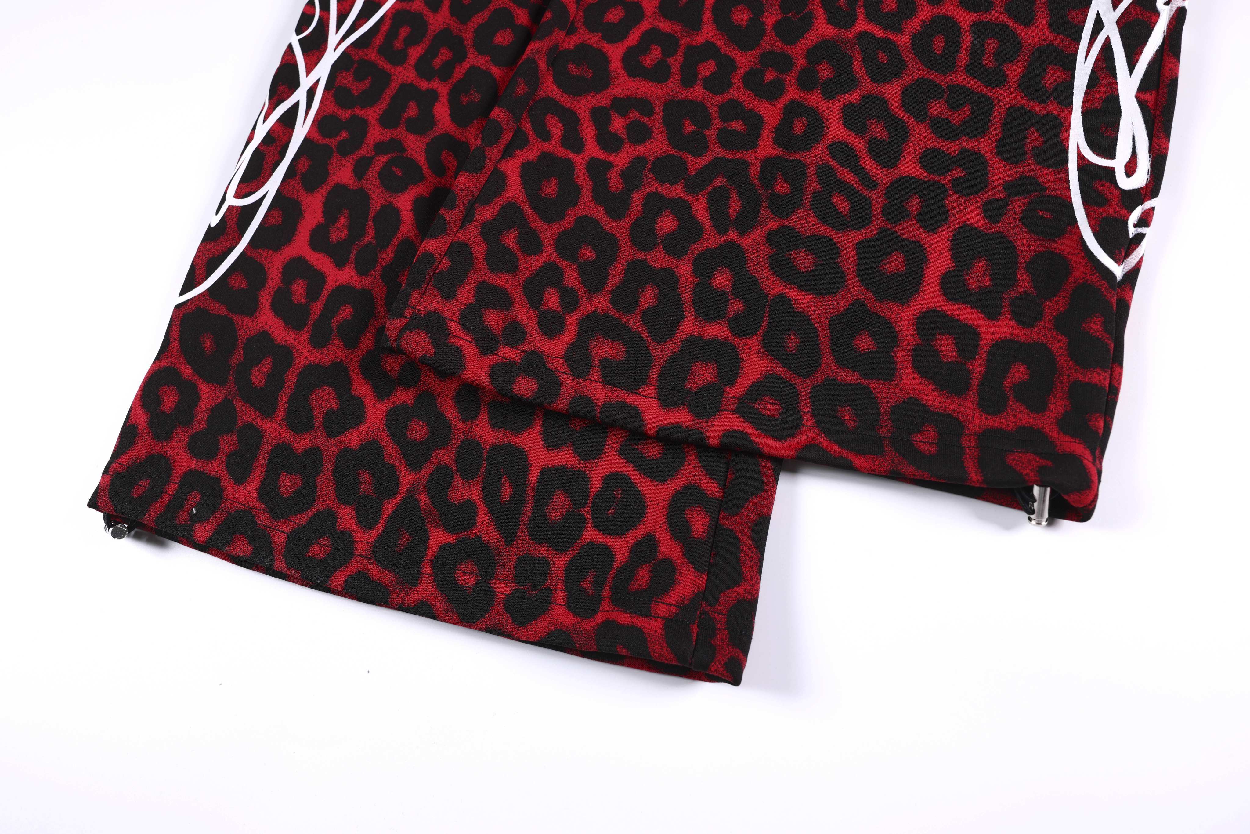 CapCabin Leopard Panel Sweatpants