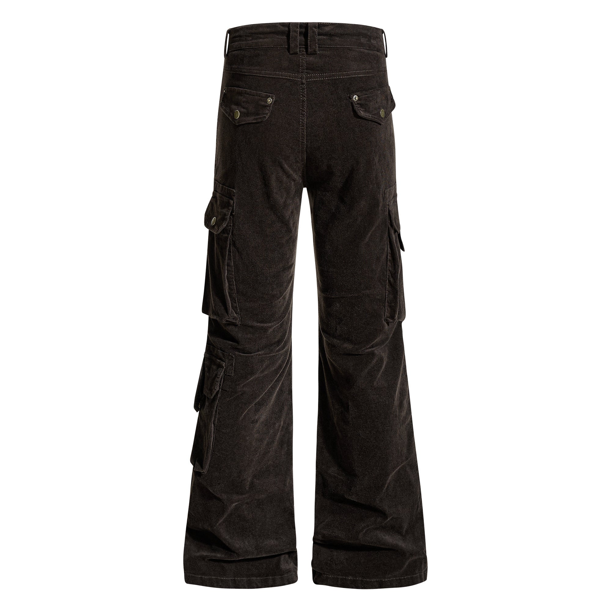 CapCabin Washed Utility Flared Pants