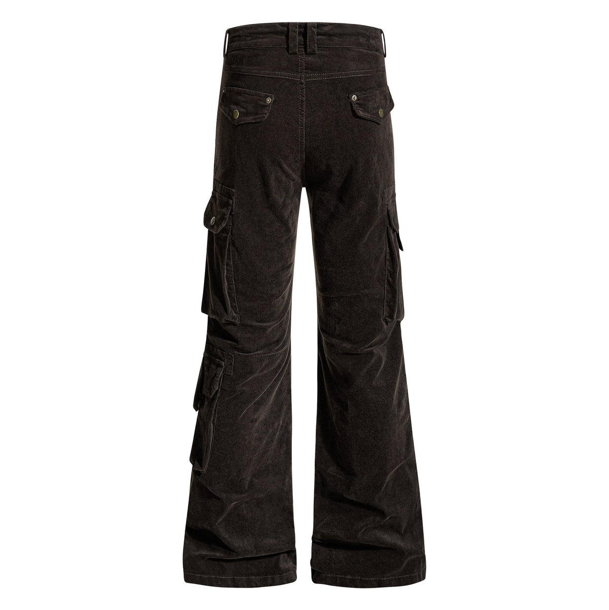 CapCabin Washed Utility Flared Pants