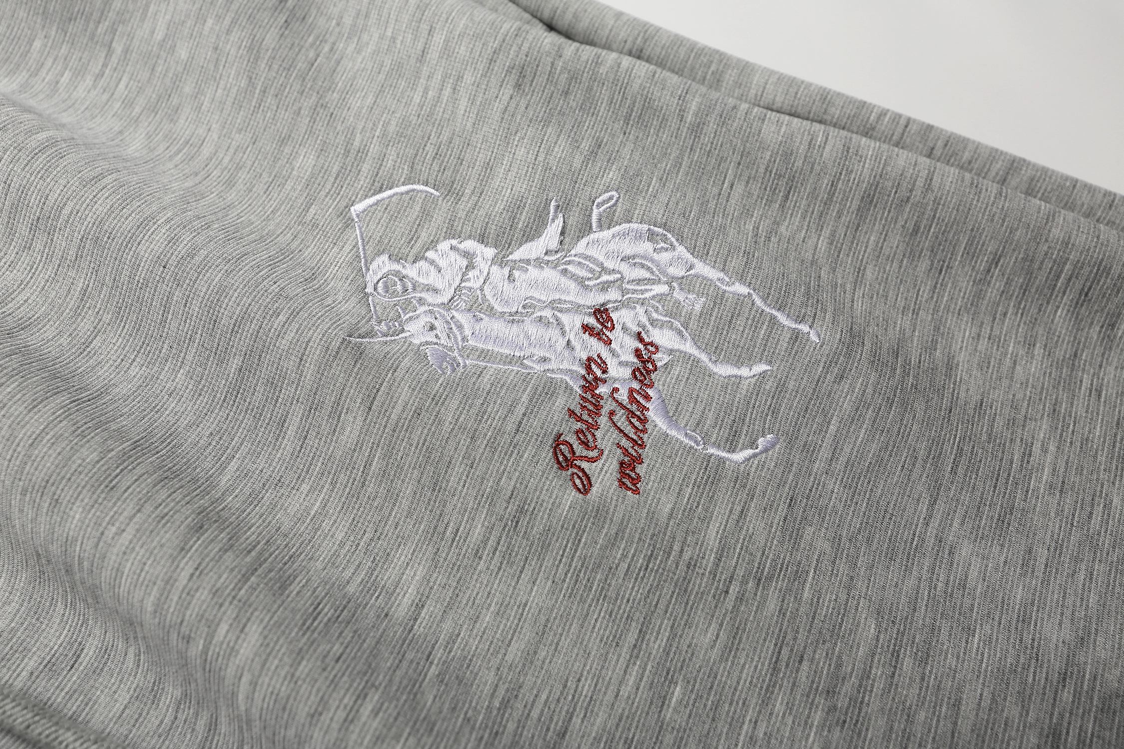 CapCabin Star Embroidery Wide-Leg Sweatpants
