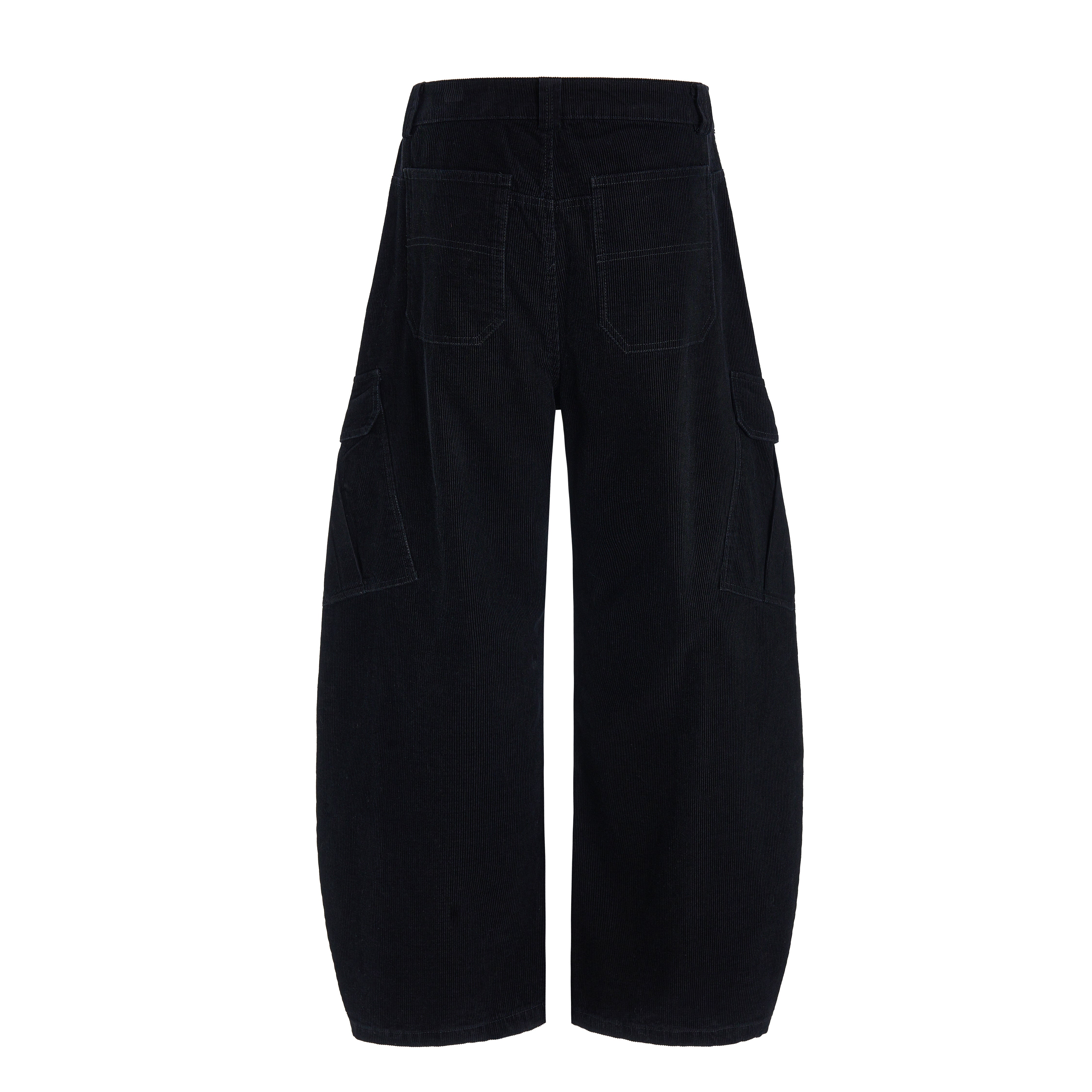 CapCabin Corduroy Utility Wide-Leg Pants