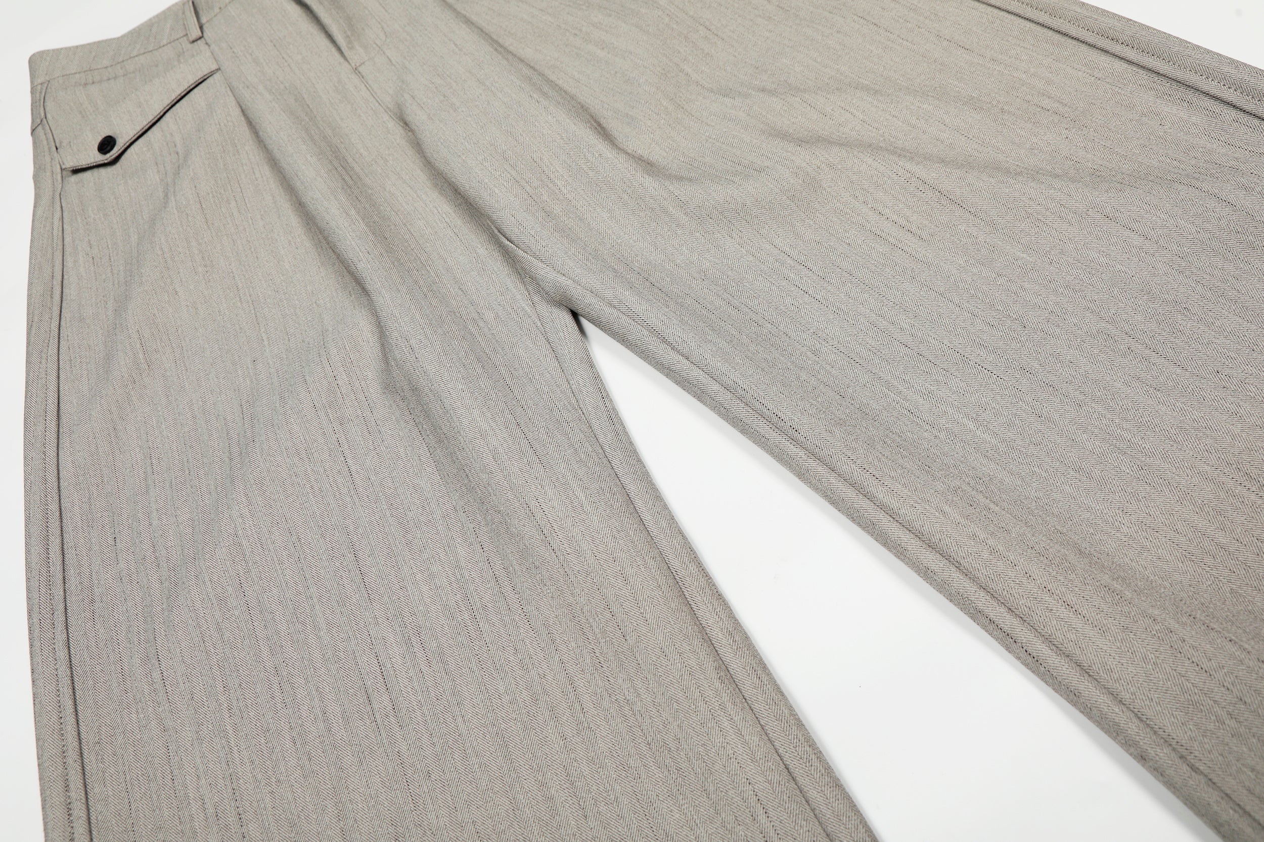 CapCabin Wide-Leg Tailored Pants