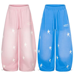 CapCabin Star Fade Wide-Leg Sweatpants