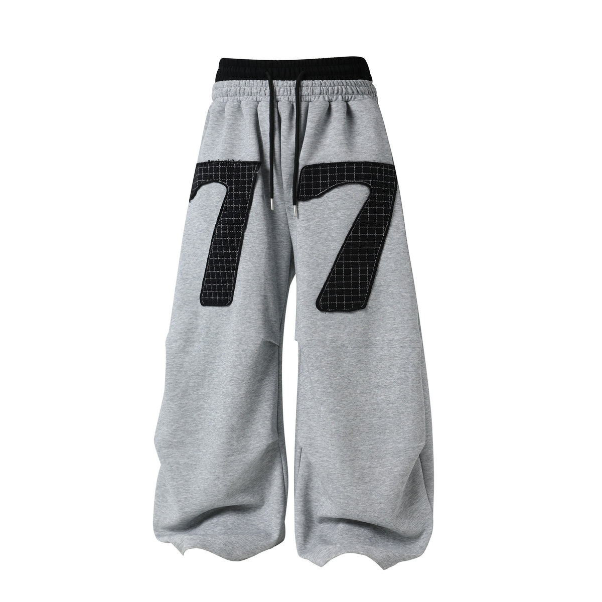 CapCabin 77 Patchwork Wide-Leg Sweatpants