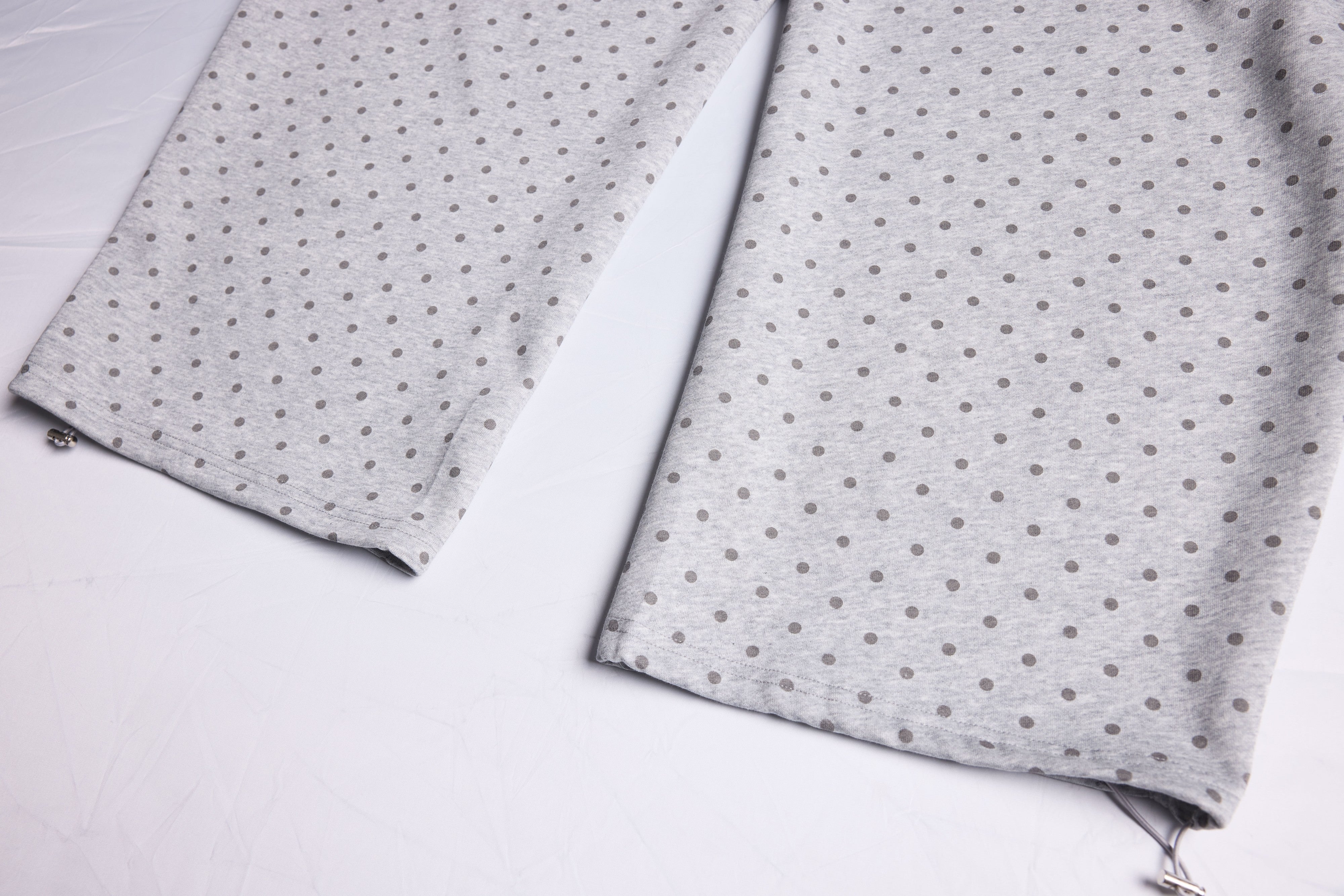 CapCabin Polka Dot Wide-Leg Sweatpants