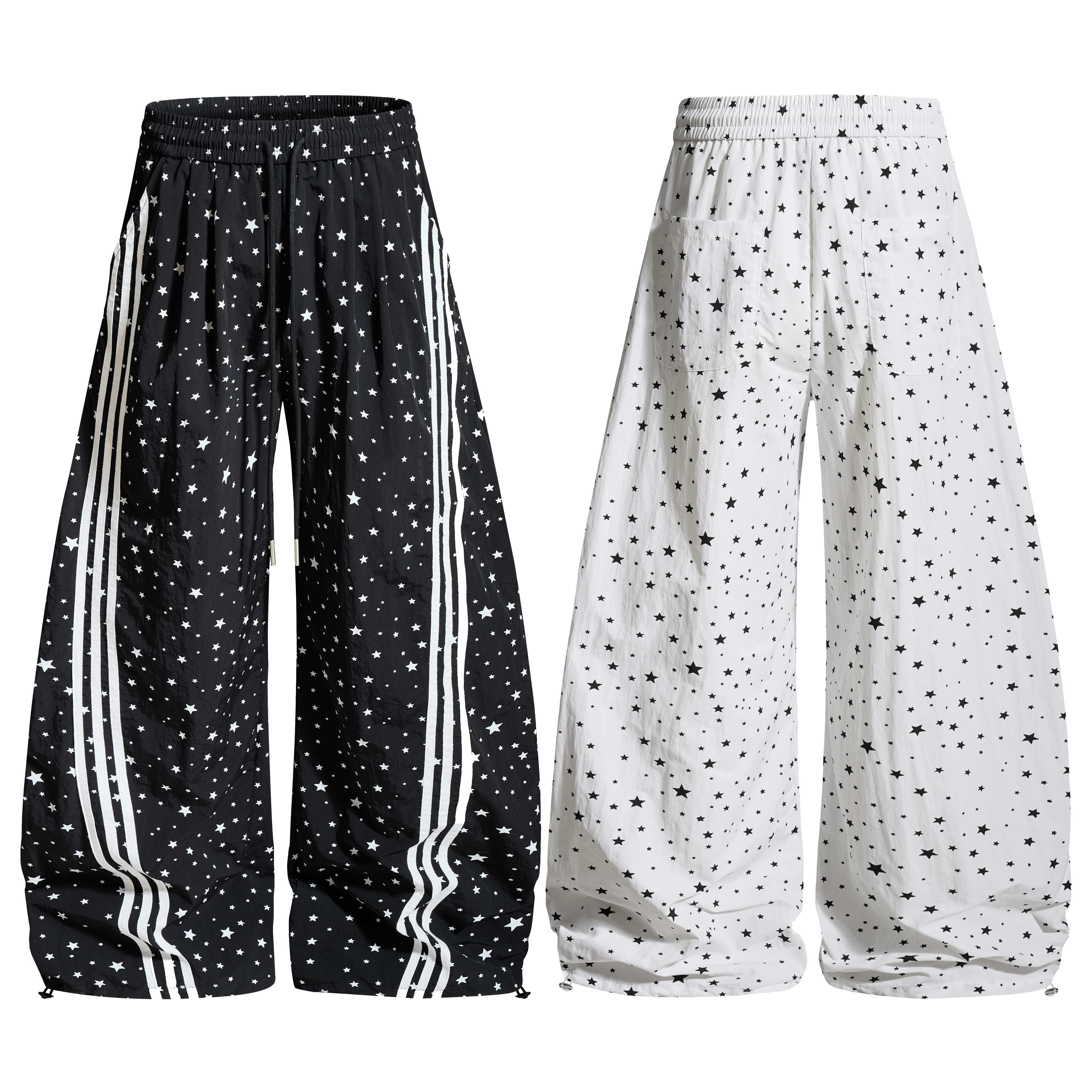 CapCabin Starline Track Wide-Leg Pants