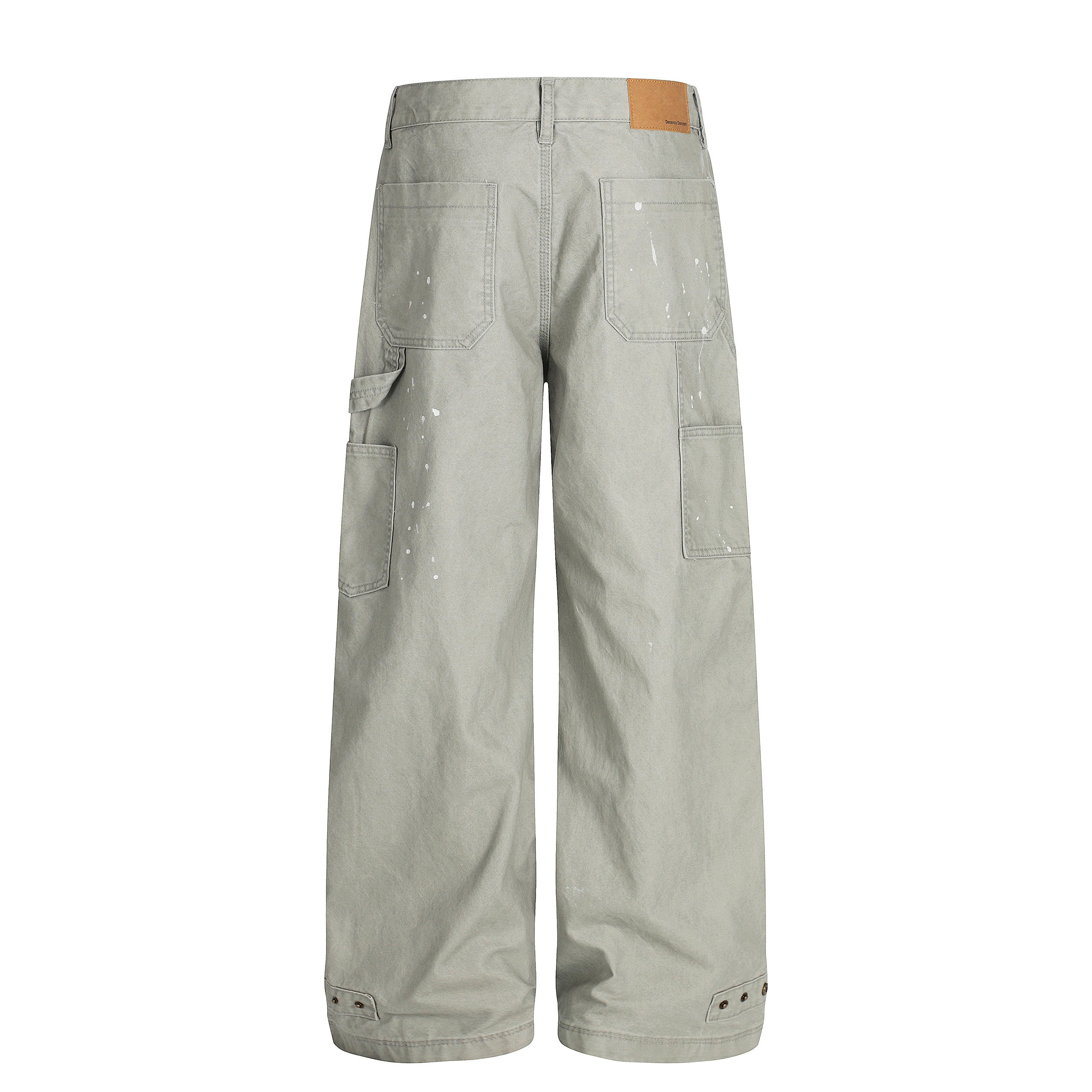 CapCabin Paint-Splatter Utility Work Pants