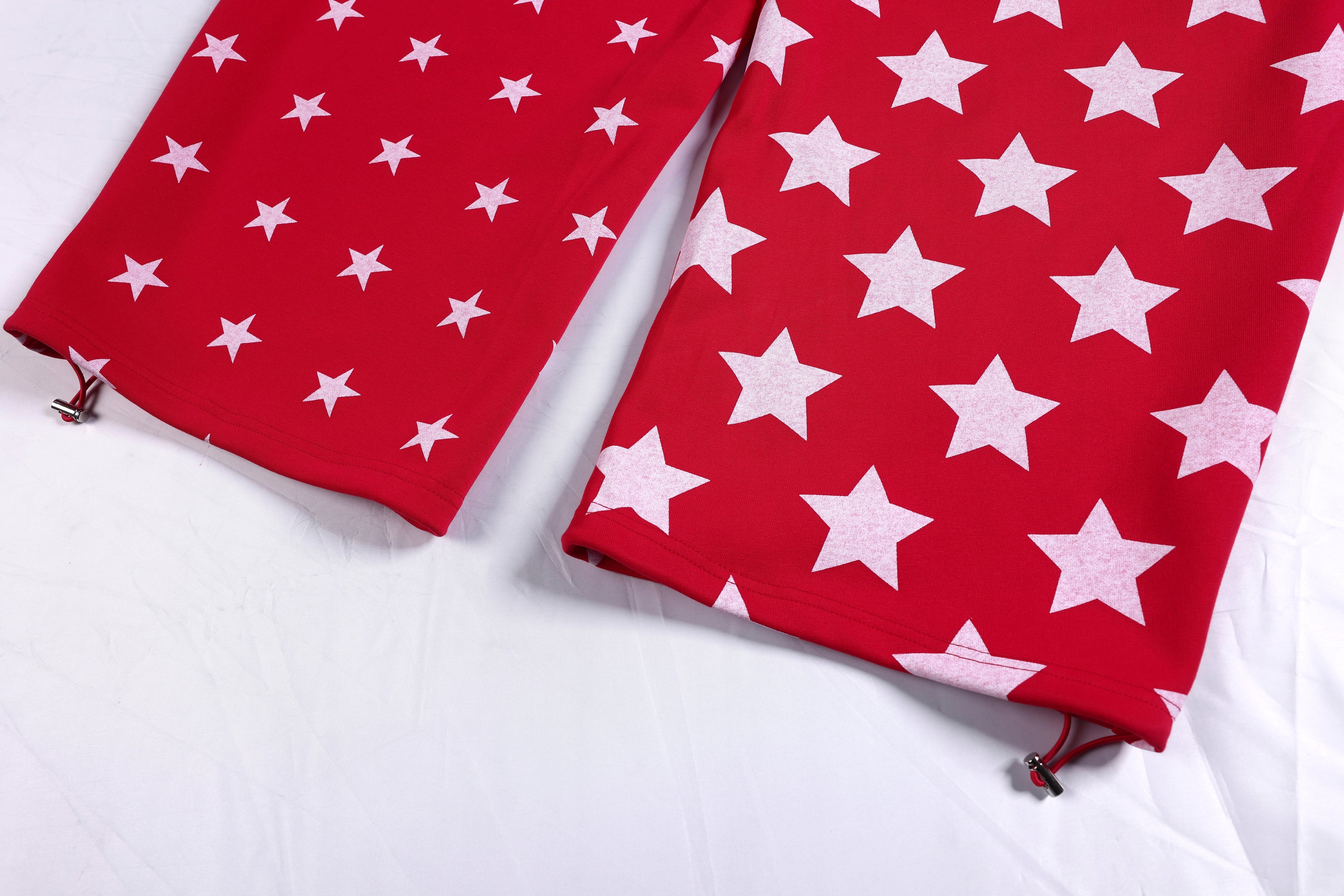 CapCabin Starfield Wide-Leg Sweatpants