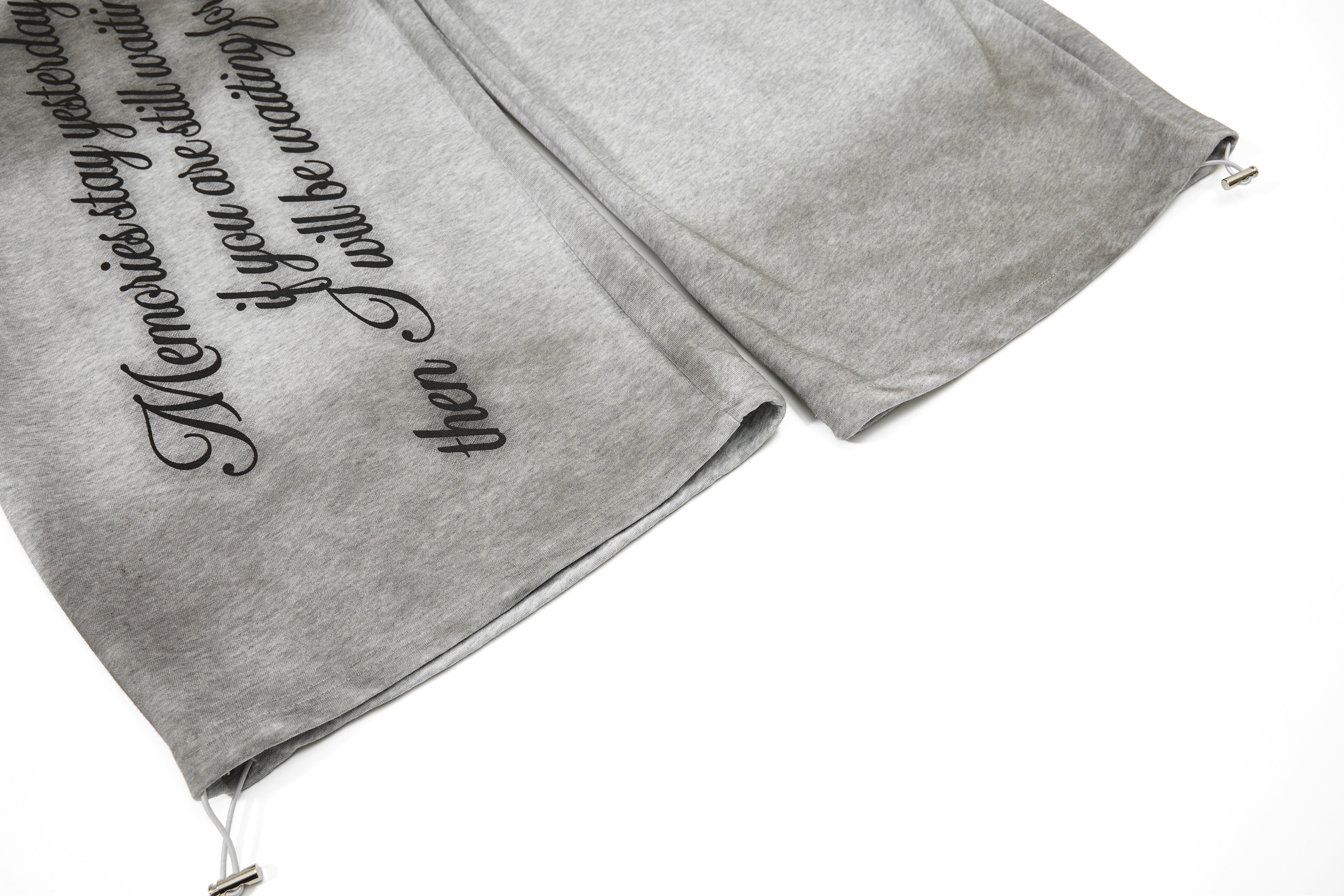 CapCabin Cross Script Wide-Leg Sweatpants