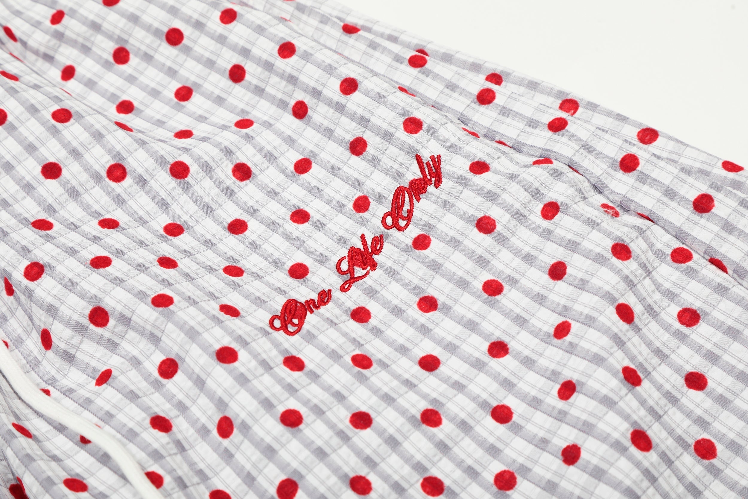 CapCabin Polka Dot Wide-Leg Pants
