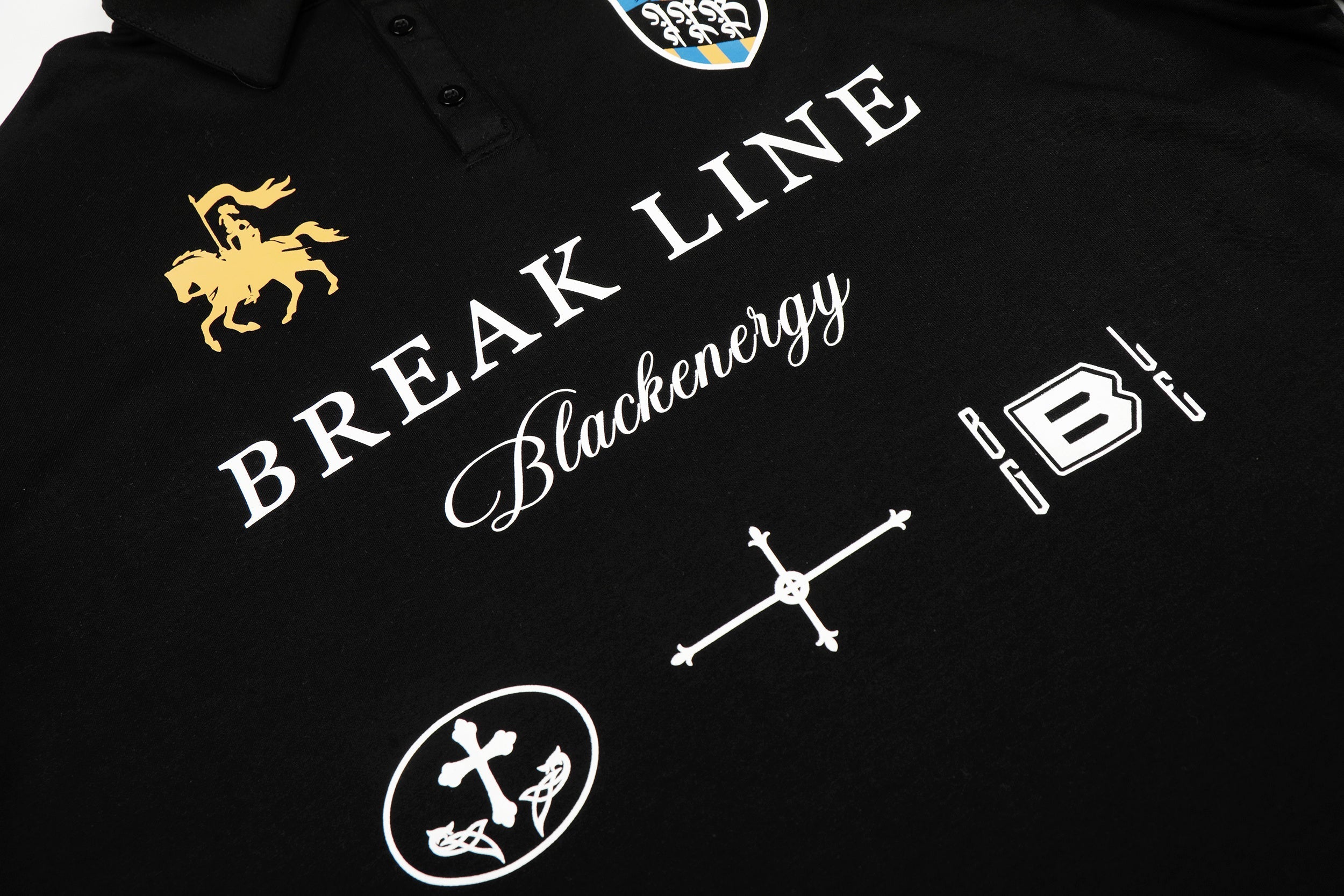 CapCabin Break Line Graphic Polo