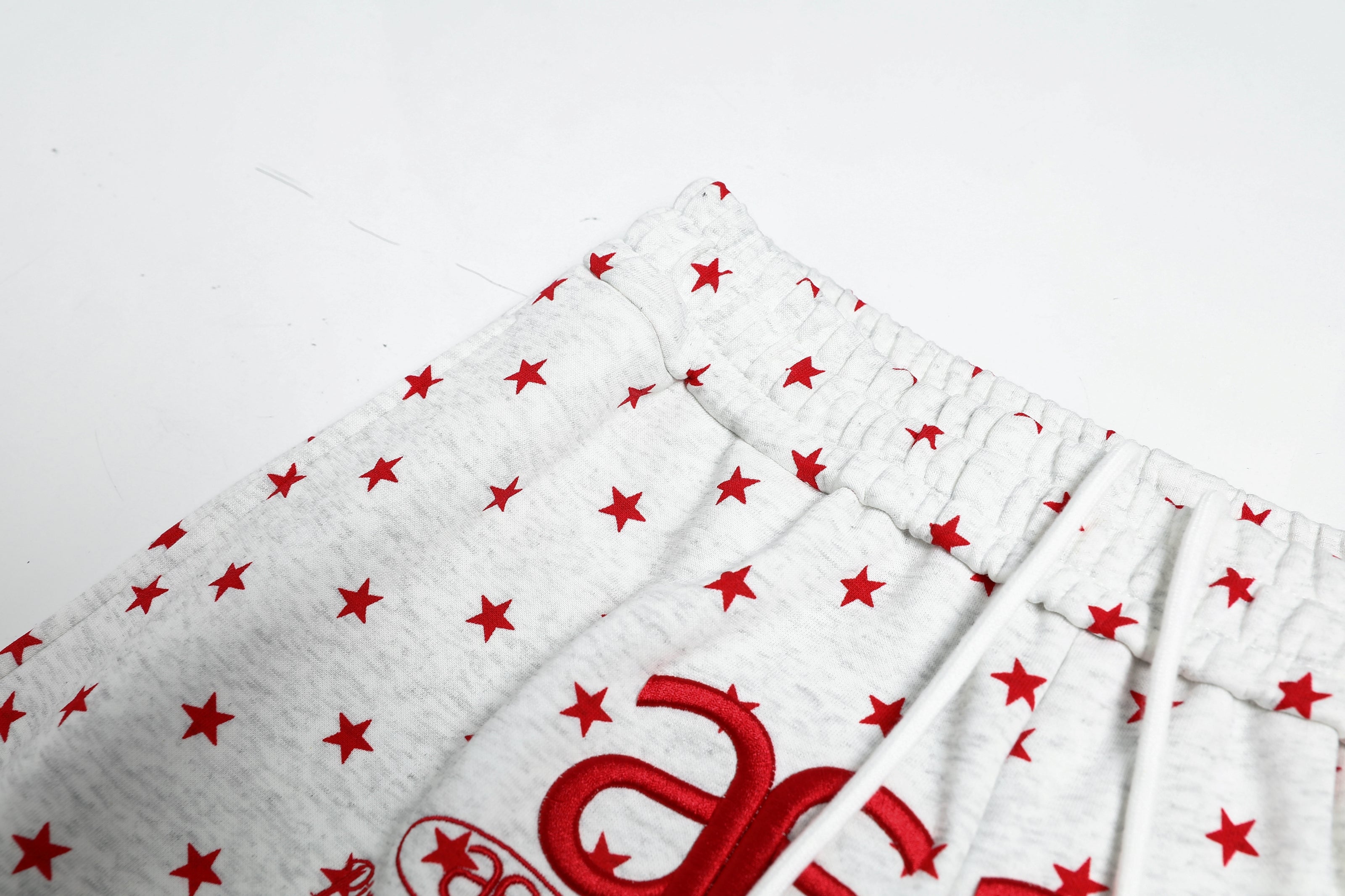 CapCabin Star Print Wide-Leg Pants