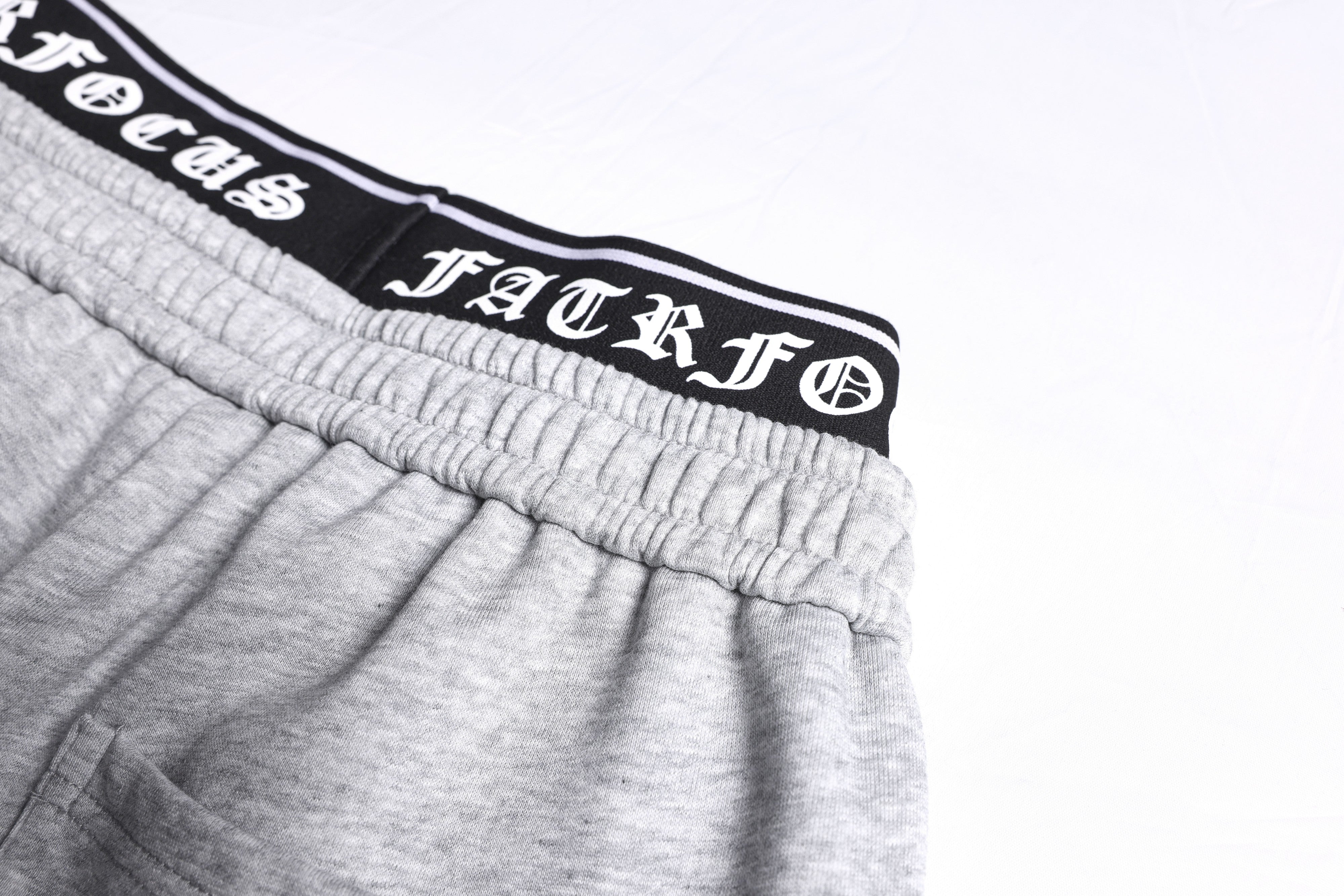 CapCabin Gothic Outline Wide-Leg Sweatpants