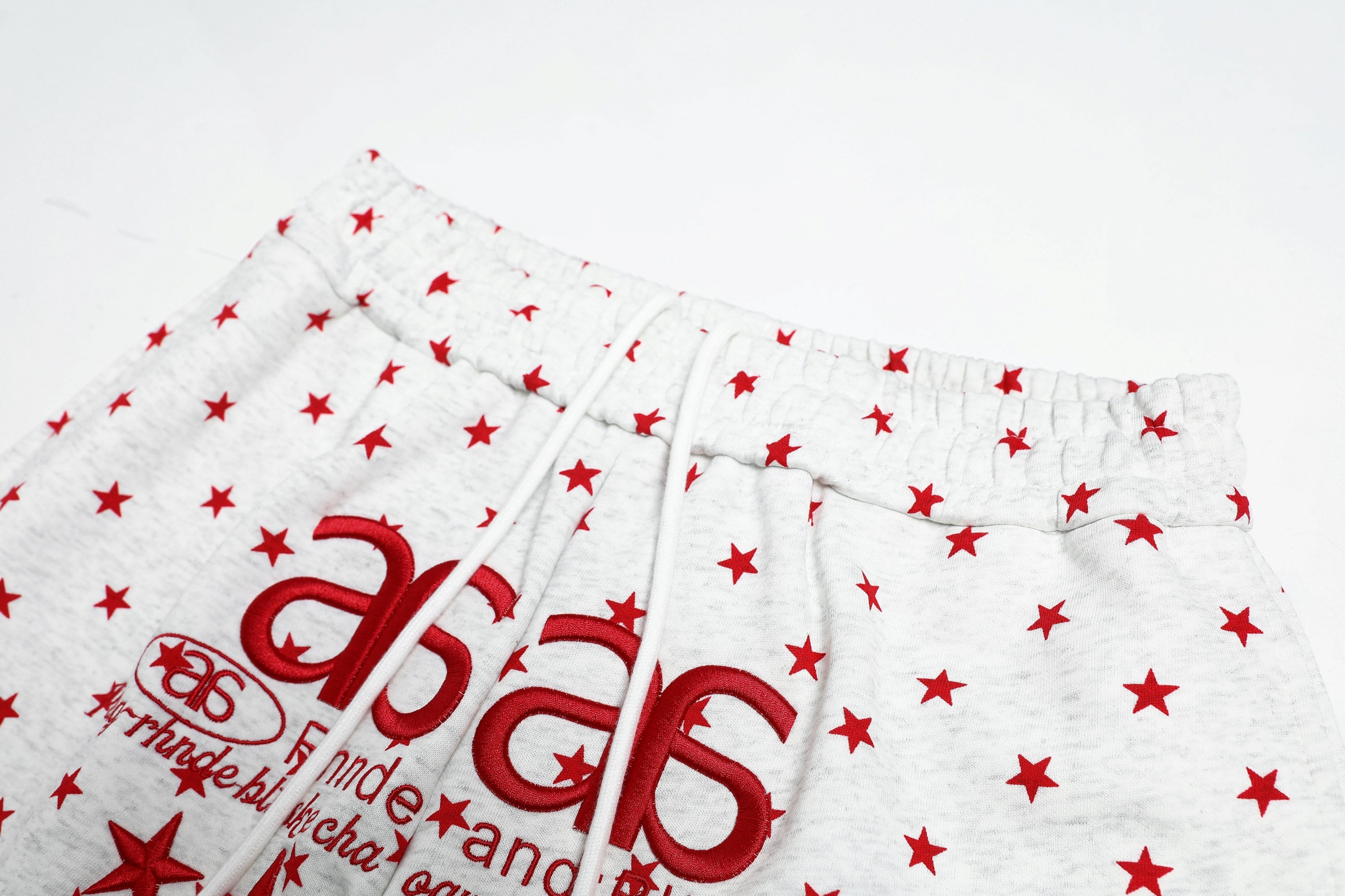 CapCabin Star Print Wide-Leg Pants