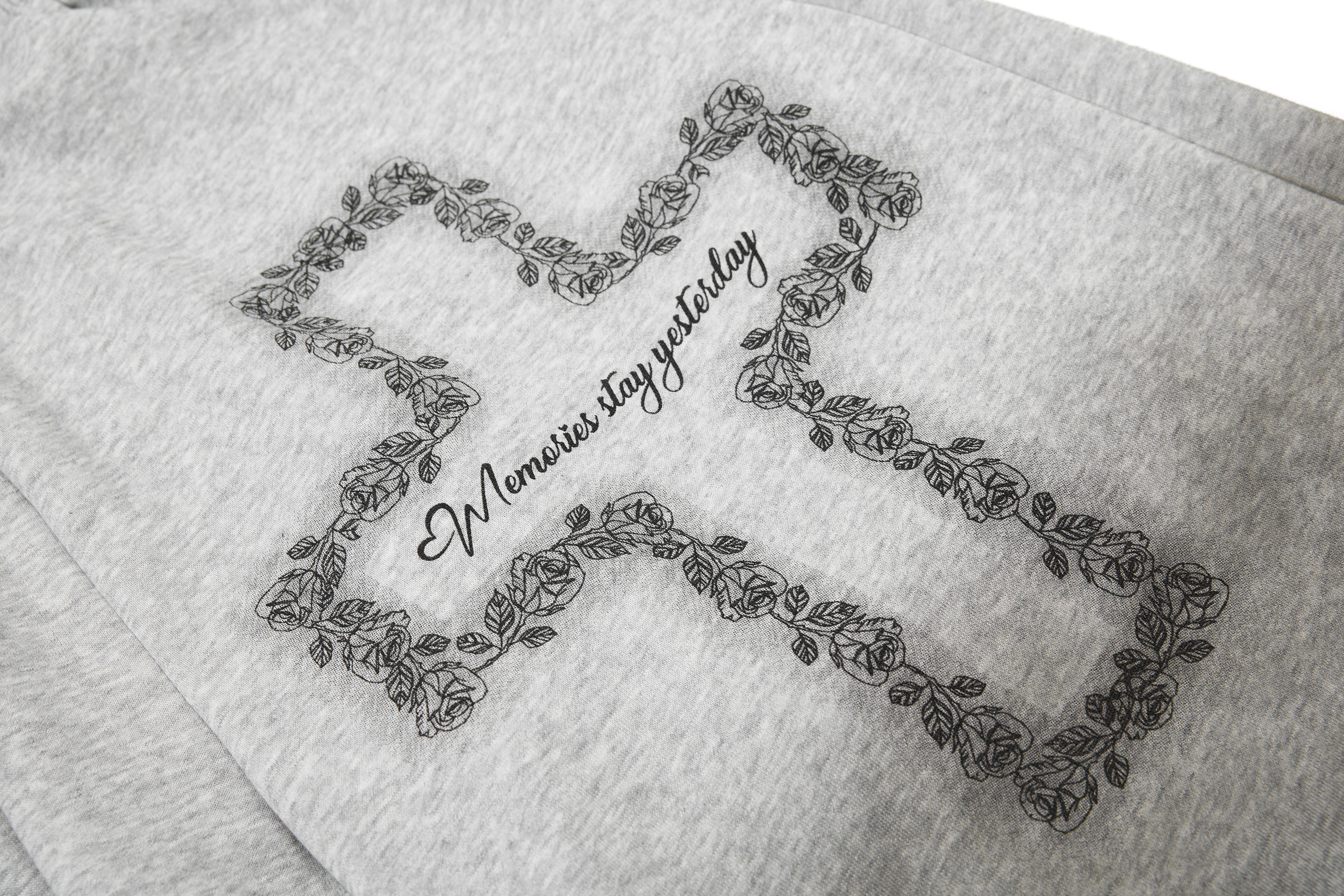 CapCabin Cross Script Wide-Leg Sweatpants