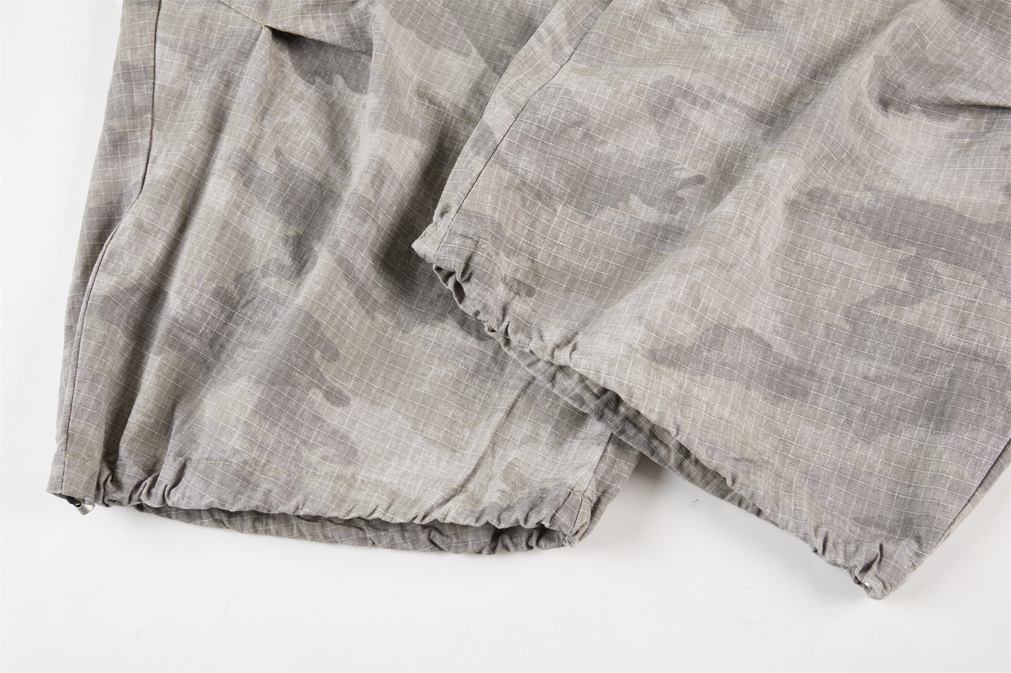 CapCabin Washed Camo Wide-Leg Pants