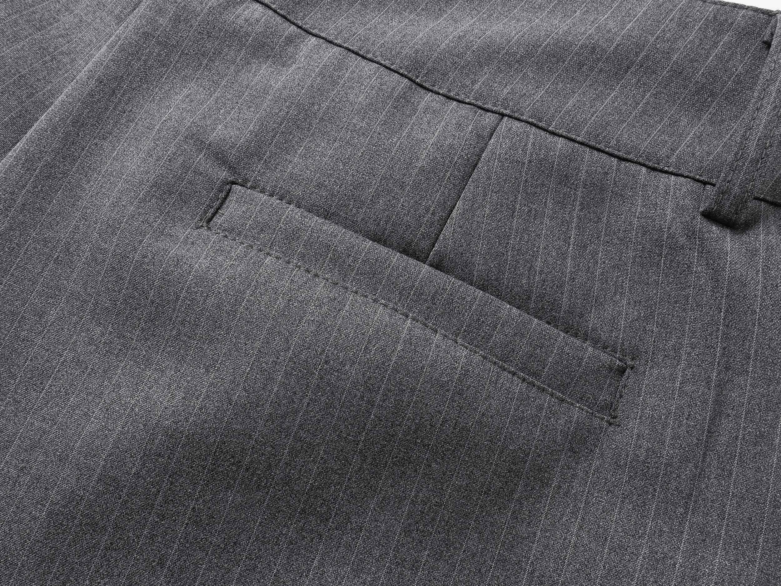 CapCabin “Tailored Wrap Wide-Leg Trousers”