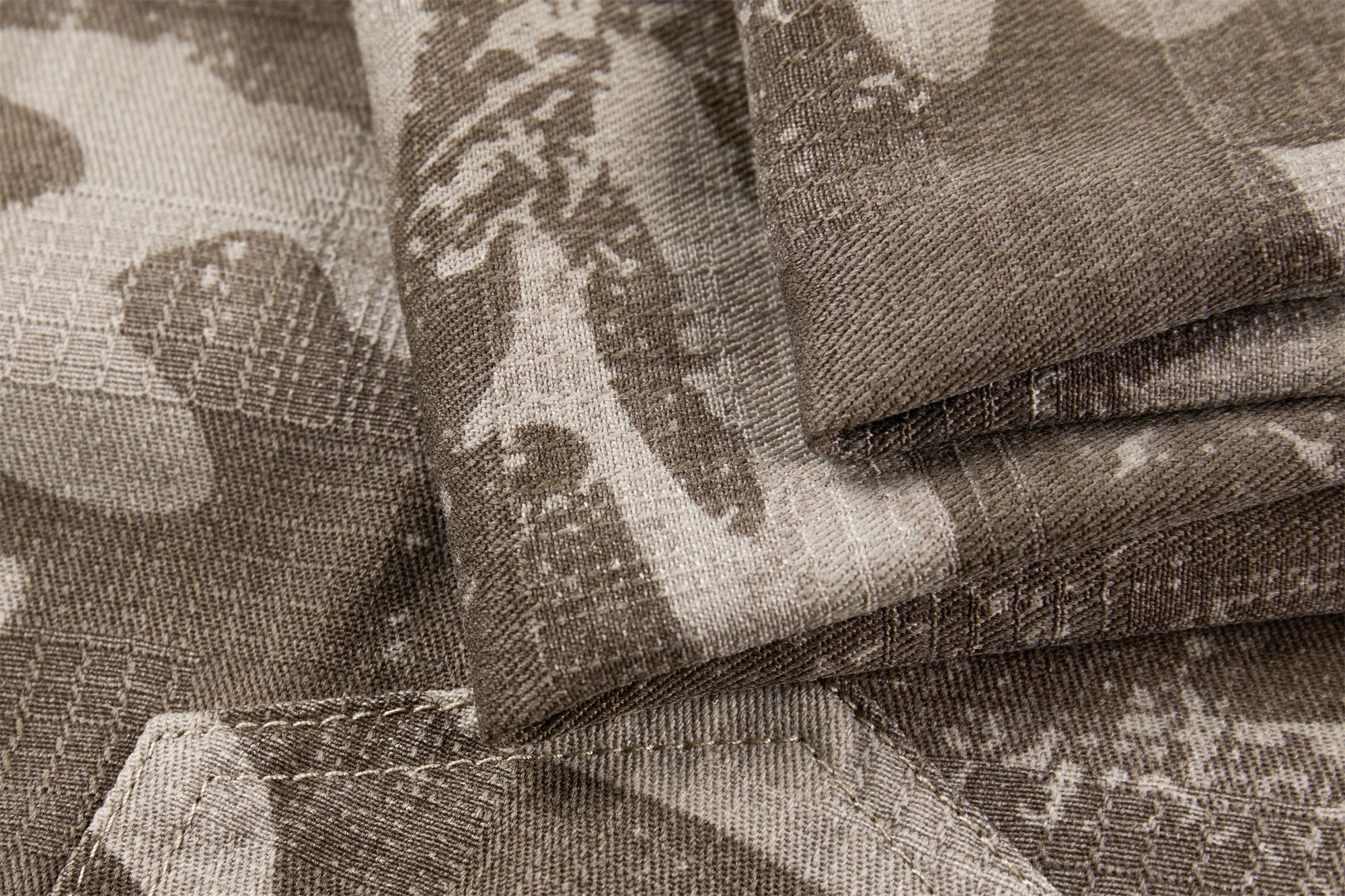 CapCabin Camo Wide-Leg Sweatpants
