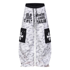 CapCabin Camo Graphic Cargo Pants
