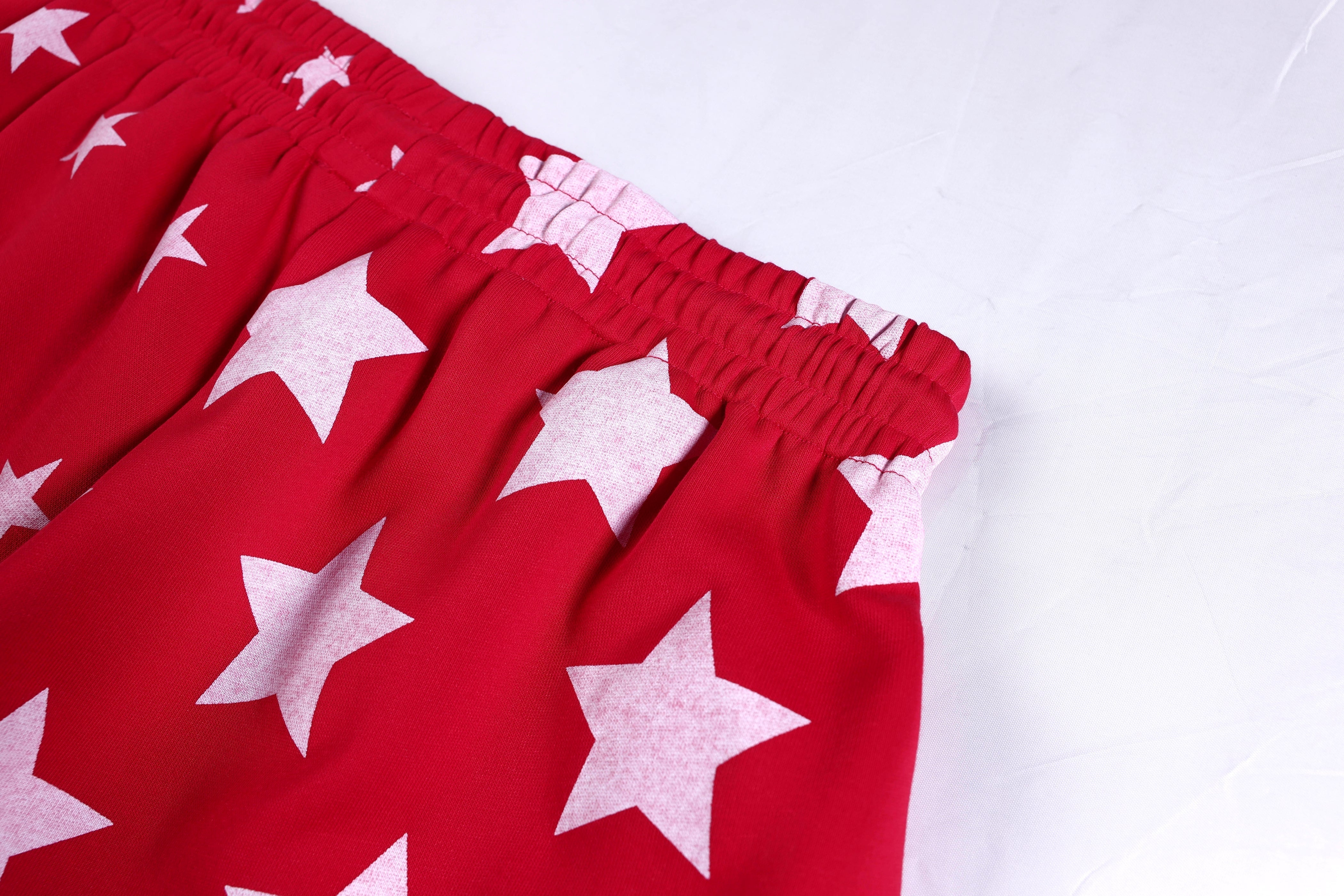 CapCabin Starfield Wide-Leg Sweatpants
