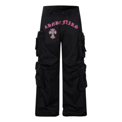 CapCabin Gothic Cross Cargo Pants
